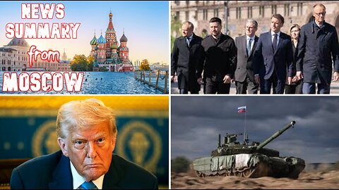 Europe Cornered by Trump and Terrified /// News Summary from Moscow // September 15 / 2025