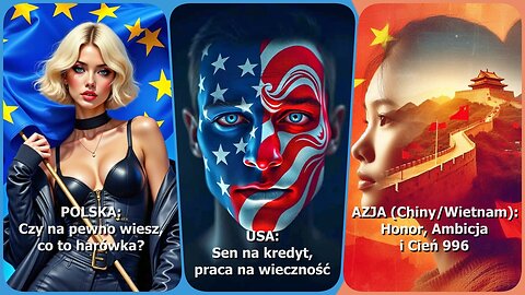 🇪🇺955 🇺🇸50/50 🐉996: Kulturowy WYŚCIG Szczurów!