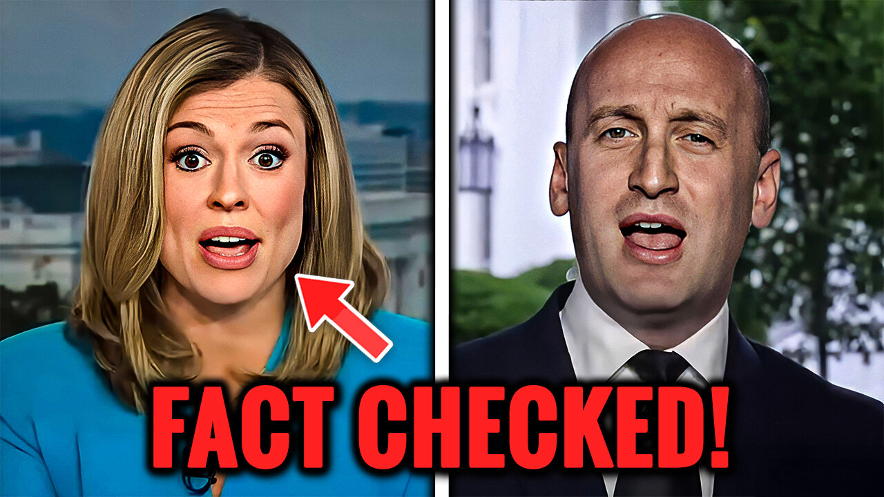 CNN Host Left SPEECHLESS After Stephen Miller SHREDS Her Narrative