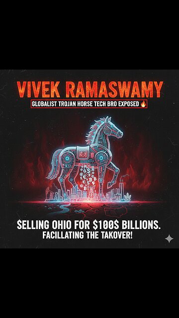 VIVEK RAMASWAMY: Globalist Trojan Horse Tech Bro EXPOSED