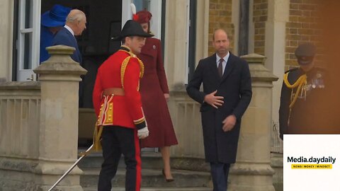 President Trump and Melania Trump received a welcome in the United Kingdom