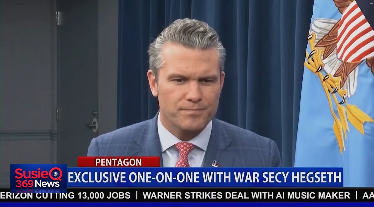 EXCLUSIVE ONE ON ONE WITH WAR SECY HEGSETH