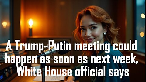 A Trump-Putin meeting could happen as soon as next week, White House official says