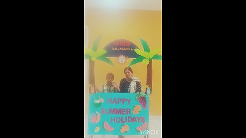 #happy summer holidays board decore