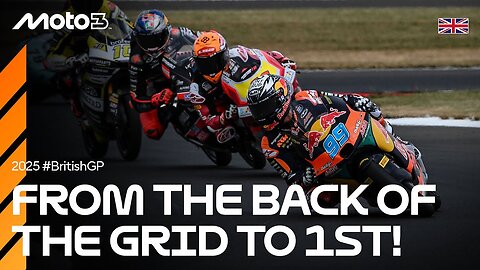 From last to 1st: Rueda's showstopping comeback 🚀 | 2025 British GP