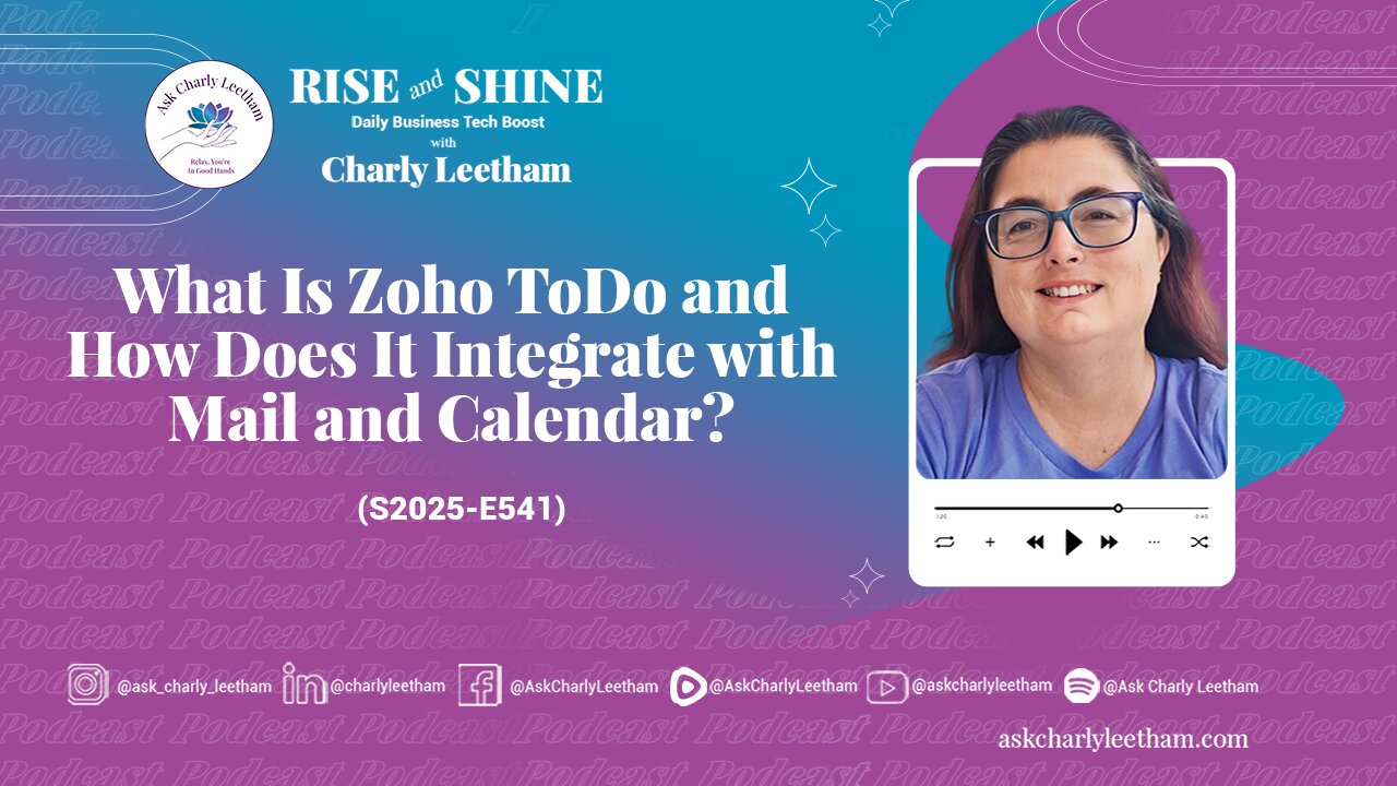 What Is Zoho ToDo and How Does It Integrate with Mail and Calendar? (2025/541)