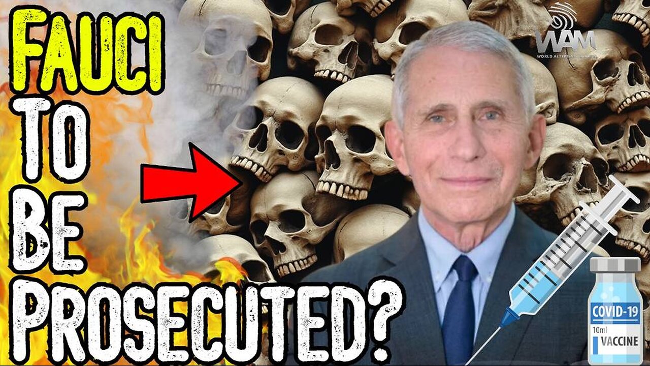 FAUCI TO BE PROSECUTED? - New Fake Covid Variant "Razor Throat" - Huge Vax Death Epidemic!