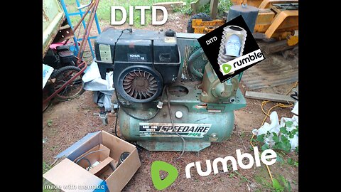 SpeedAire Gas Powered Air Compressor RezErection