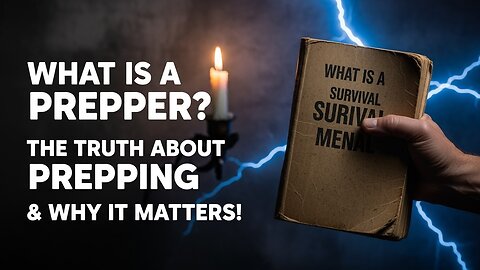 🆘 What Is a Prepper? The Truth About Prepping & Why It Matters!