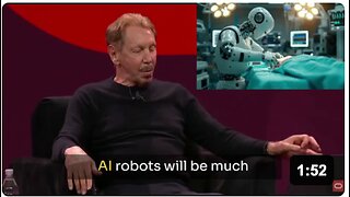 Larry Ellison reveals that AI-powered surgical robots have overtaken even the most skilled human doctors