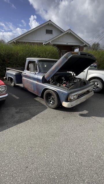 1966 GMC budget built hot rod with an LS swap. What’s the difference between a GMC & a Chevy?