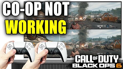 How To Fix COD Black Ops 6 Split Screen Not Working On PS5