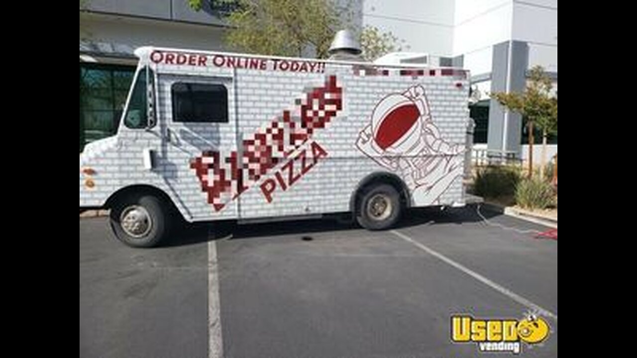Fully Equipped - 22' GMC P3500 Pizza Food Truck with All NSF Equipment for Sale in Nevada!