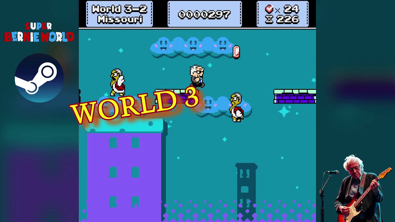 Super Bernie World (Steam) World 3