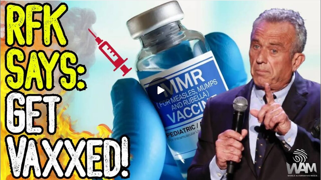 RFK SAYS: GET VAXXED! - Fake Measles "Pandemic" Spreads Fear Throughout The Media! - A New Psyop!