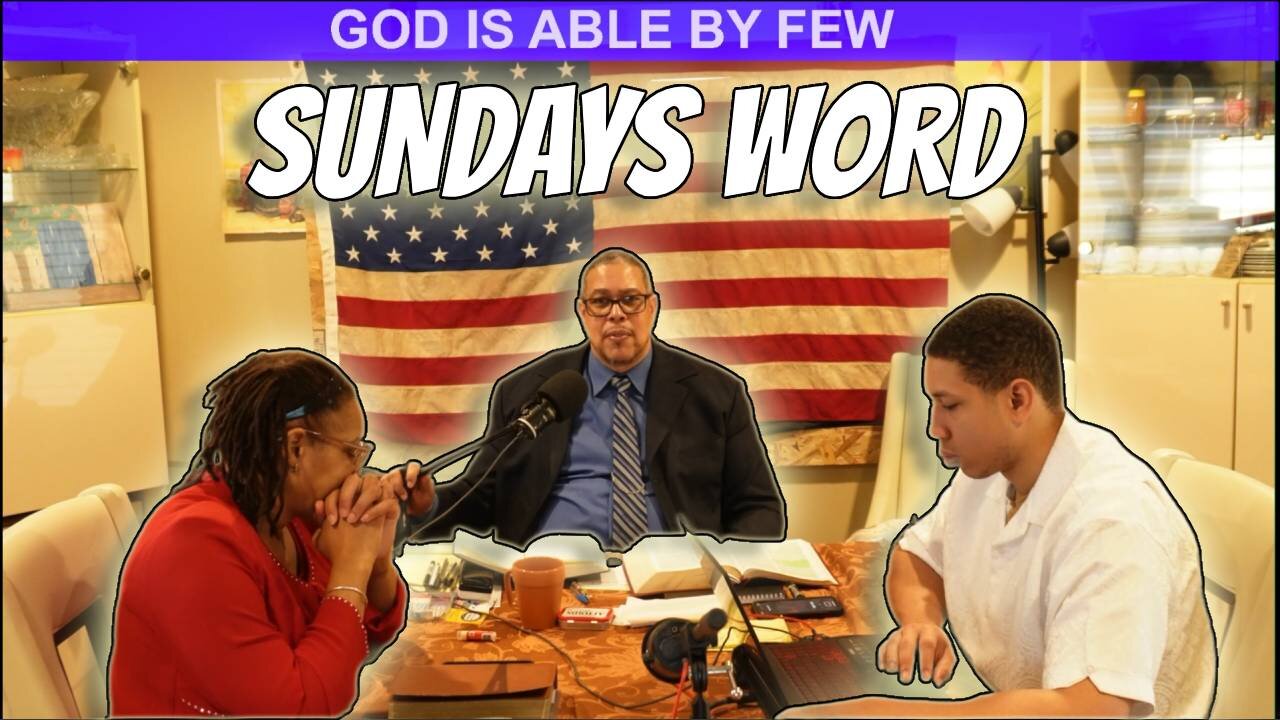 GOD IS ABLE BY FEW! 3/30/25
