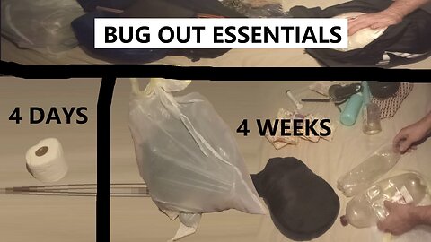 03, #prepper, #bugout, basics, 4 days on the run ,