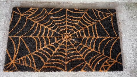 Halloween Door Mat.