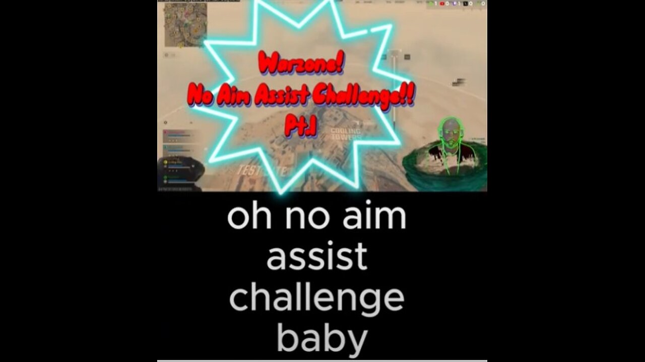 Warzone No Aim Assist Challenge!!