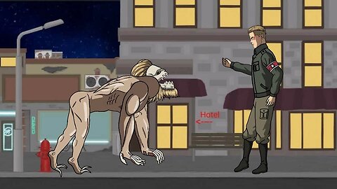 Jaw Titan vs Porco Galliard | Brutal Attack on Titan Animation #jawtitan
