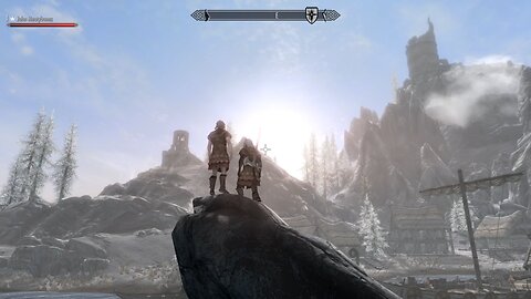 Testing Out Co-Op Skyrim with Deathwolf