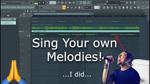 Make melodies with your Voice- with stock plugins