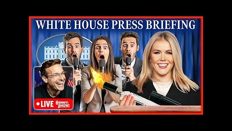 🚨White House Briefing LIVE Right Now: Karoline Leavitt TORCHES Fake News as Trump in Situation Room