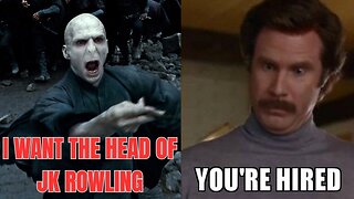LUKE COVERS! (Psychopath Who Wants to KILL JK ROWLING Gets Hired at DC Comics)