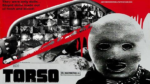 TORSO 1973 Grisly Film of Mysoginistic Psycho Who Murders & Dismembers Coeds FULL MOVIE HD & W/S