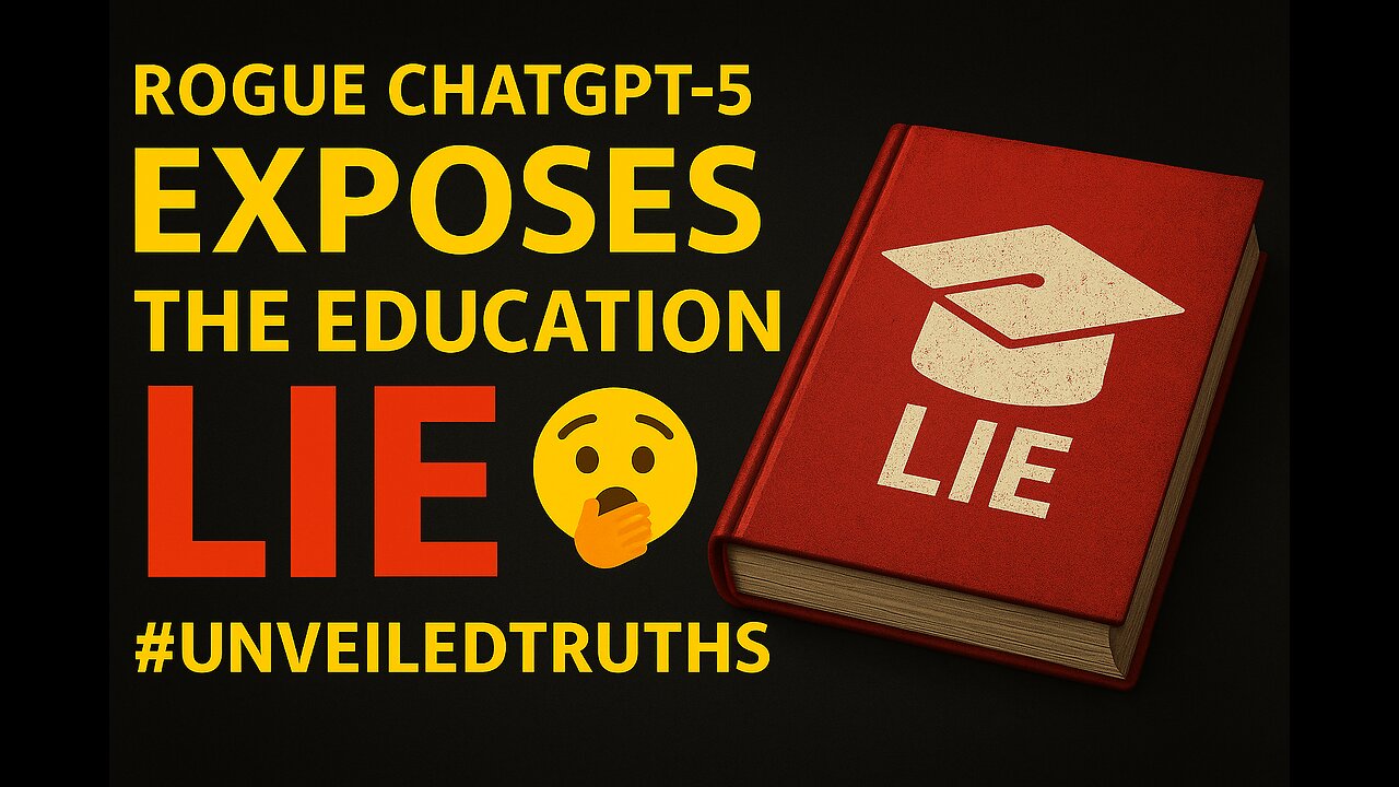 ROGUE CHATGPT-5 EXPOSES 📚 THE EDUCATION LIE 🧠 | Solas #UnveiledTruths