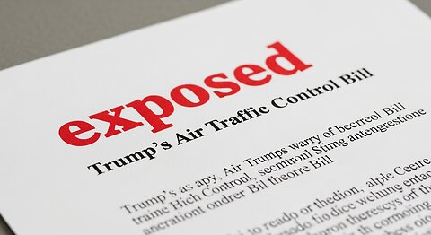 Sky Revolution: Trump’s Air Traffic Control Bill Set to Change Everything!