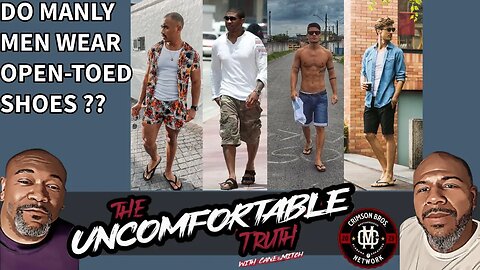 Do men wear open-toed shoes? 🩴🩴