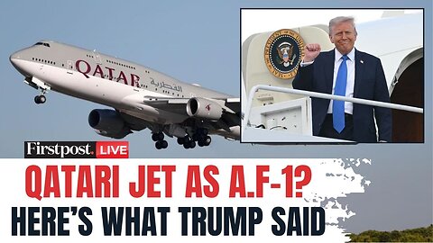 NEWS: Trump defends plan to accept jet from Qatar