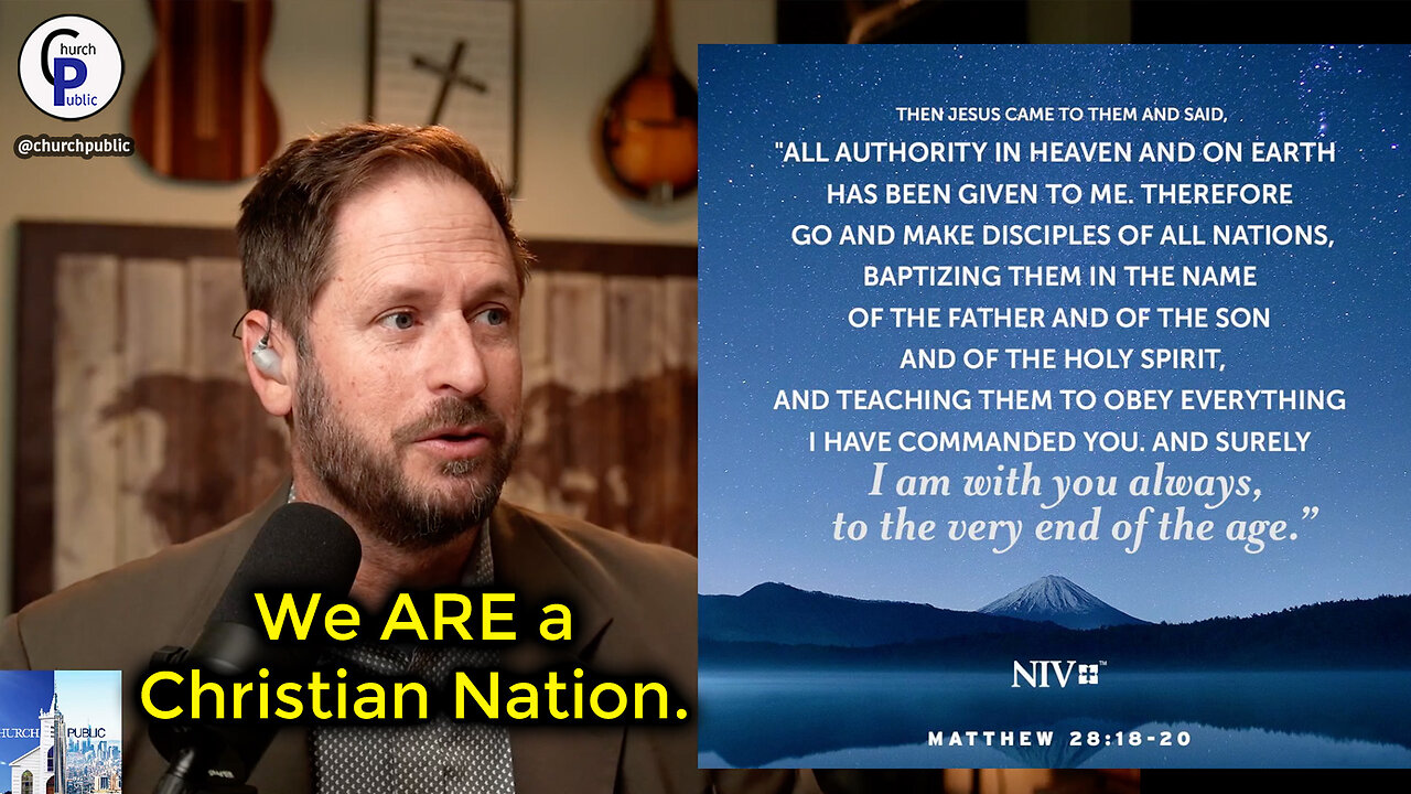 We ARE a Christian Nation!