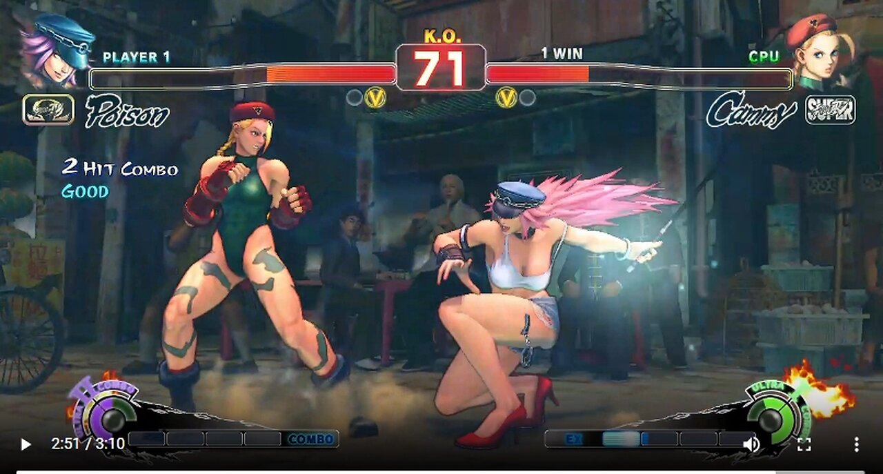 Poison vs Cammy