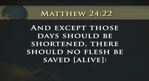 Matthew 24:21-22 ~ THE KEY OF DAVID with Gerald Flurry