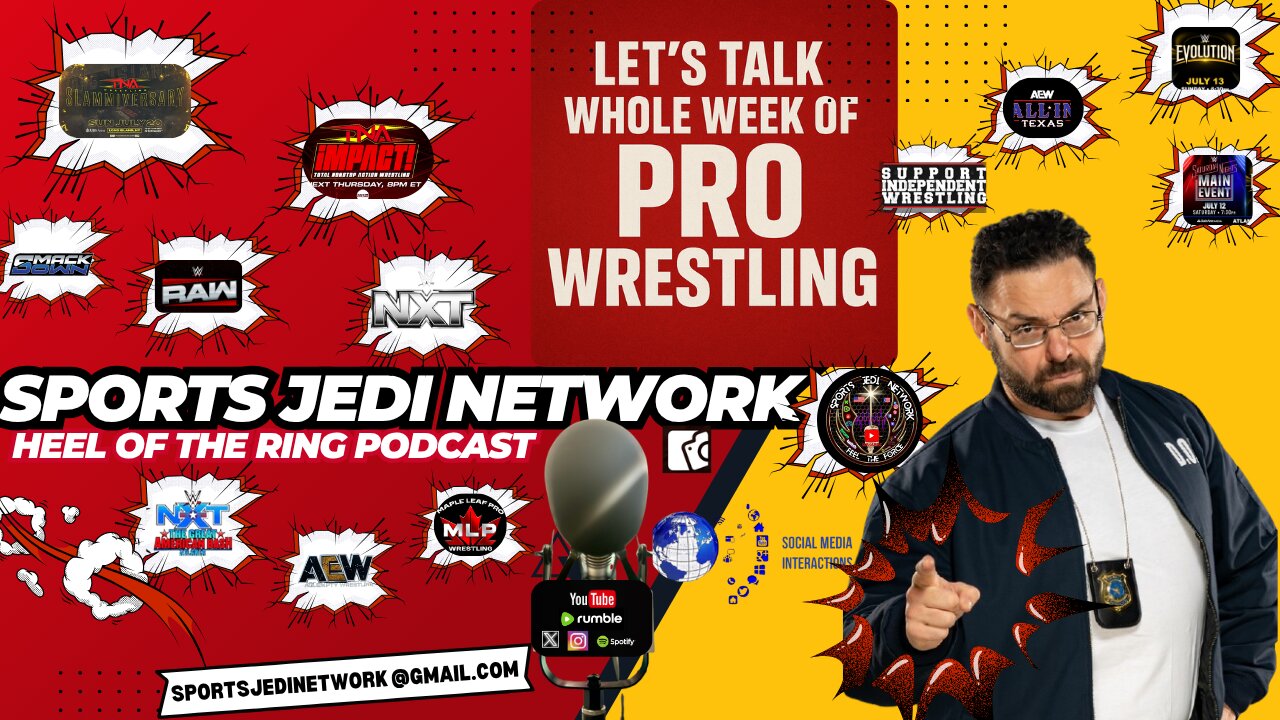 "Let’s Talk Wrestling: ALL the Drama, ALL the Matches: Full Week Breakdown in Wrestling Recap!