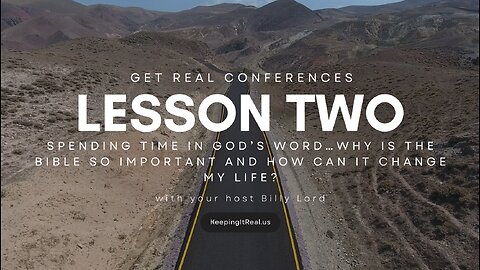 What's Next - LESSON TWO - Why The Bible Is Important