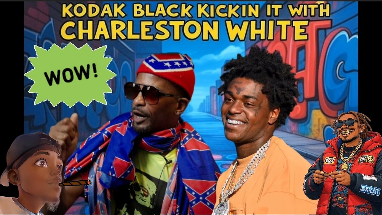 😳 Kodak Black Chillin’ with Charleston White?! 🔥 Unlikely Duo Shocks the Internet! 🎤👀