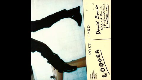 David Bowie - Lodger (1979) [Full Album] Vinyl Rip
