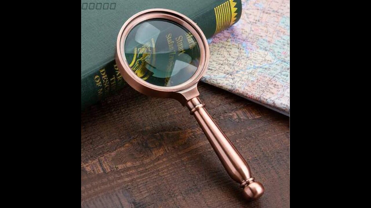 10X Magnifying Glass, Ideal for Reading Small Prints, Map, Newspaper, Magazine, and More