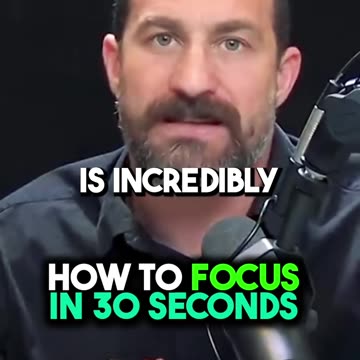 How to Sharpen Your Focus in 60 Seconds 🧠✨