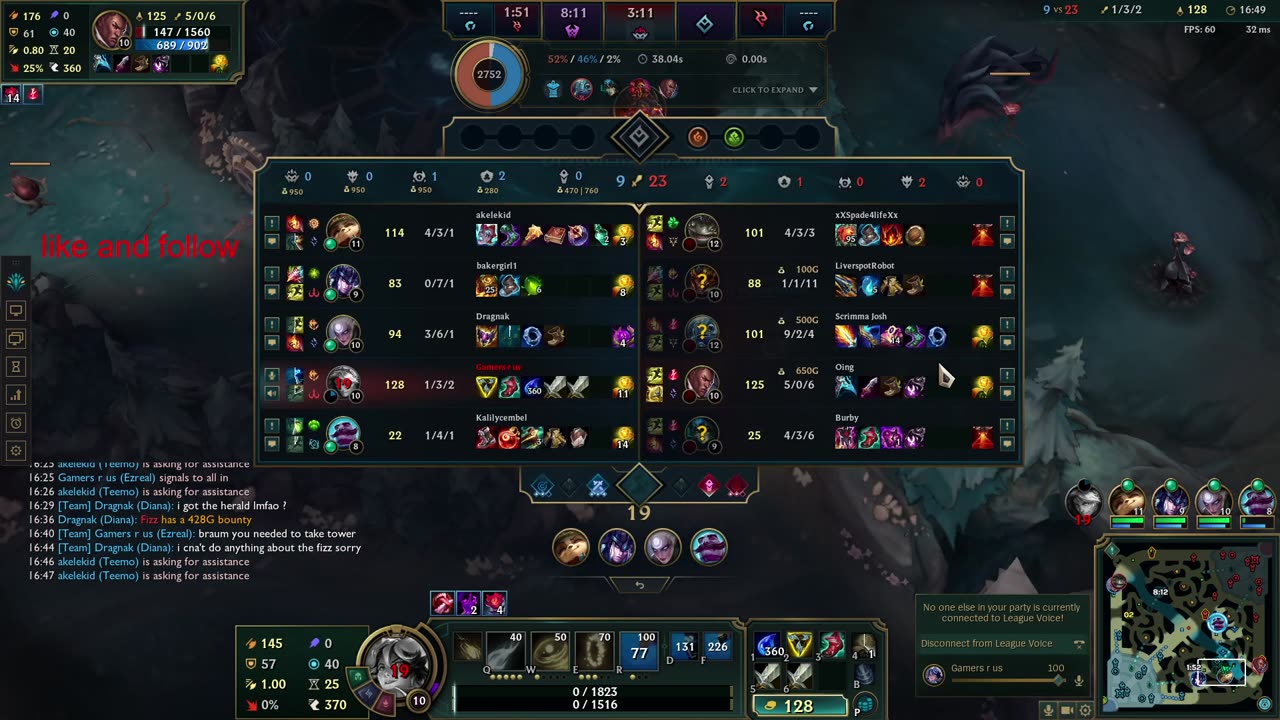 winning ranked on every champion in order A-Z.