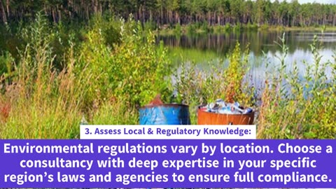 5 key strategies to select the right environmental consultancy