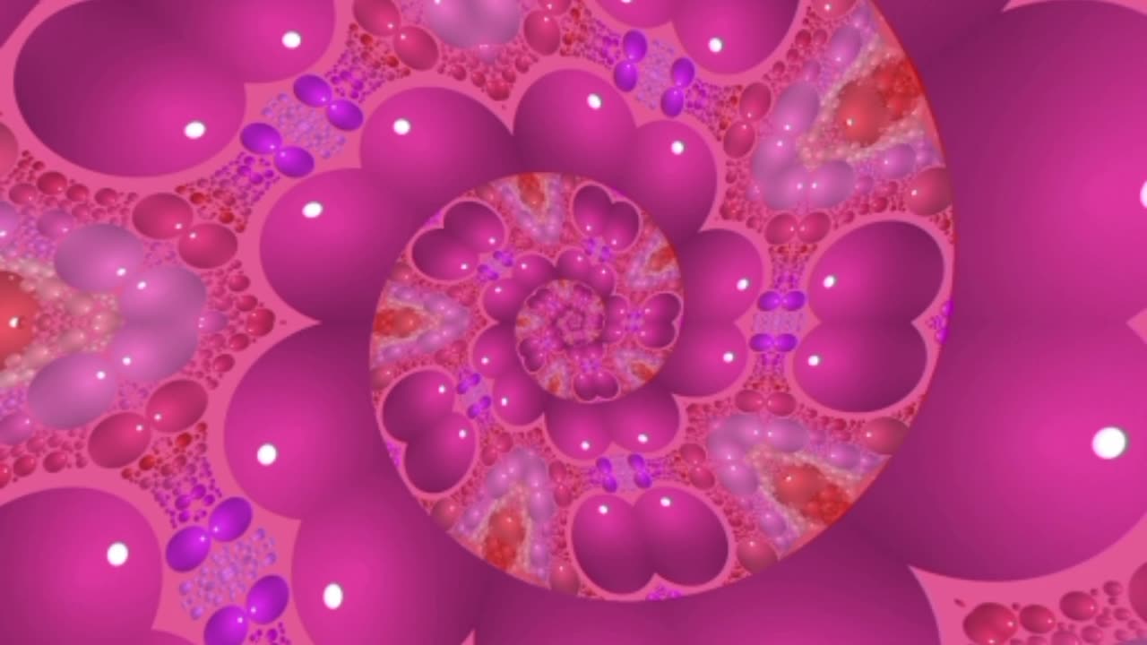 Mosaic Spiral Design with a Color-Switching Motion Effect ~ 7.20.25.4