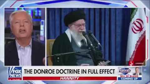Senator Lindsey Graham to Iran’s Khamenei: ‘Trump is gonna kill you’.