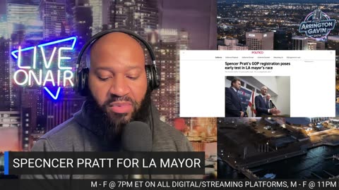 The Arrington Gavin Show "WOKE HOLLYWOOD HATES BILL MAHER"