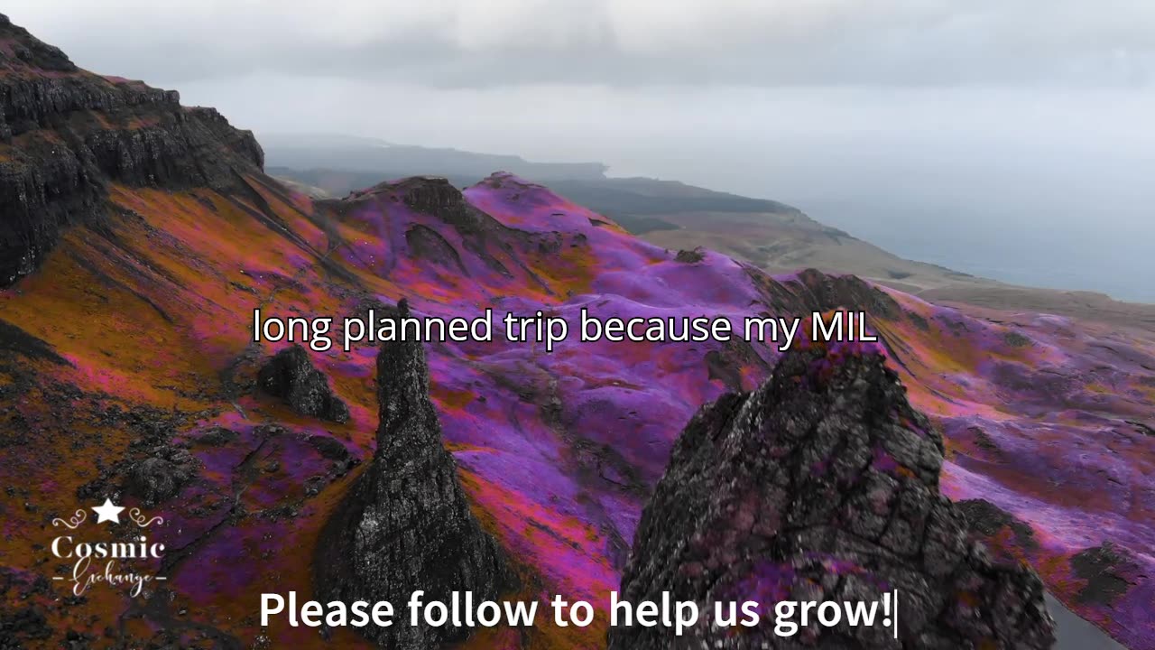 AITA for not cancelling our long-planned trip because my MIL scheduled surgery at the same time?