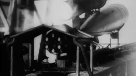 Fieseler Fi 103 V-1 Flying Bomb launch trials during development