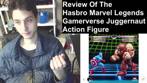 Outtake #3,168 Of The Review Of The Hasbro Marvel Legends Gamerverse Juggernaut Action Figure